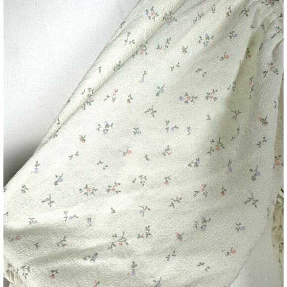 Urban Outfitters Women's Romantic Cottagecore Dainty Floral Peasant Blouse XS - Picture 3 of 9